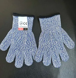 High-strength Polyethylene Cut-resistant Kitchen Slicer Gloves for safe meat and food cutting, providing protection and — photo 9