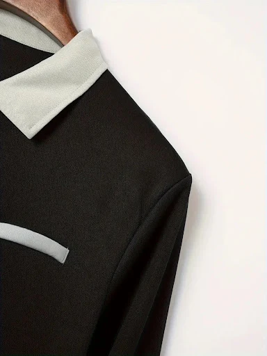Title 13, Stitching Long Sleeve Fashion Slim Fit Top for ...