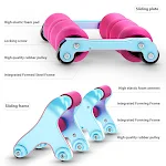 Roda Abdominal Automática com Retorno para Homens Fortaleça o Abdômen e Core Treino em Casa Fácil e Eficaz para Resultados Visíveis — foto 3