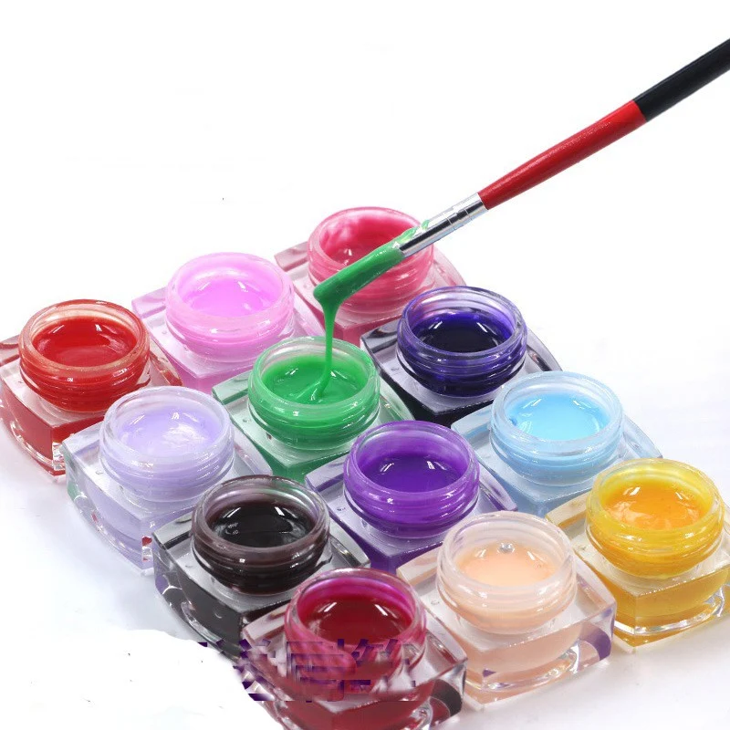 Title 4, Special solid color phototherapy gel for nail p...