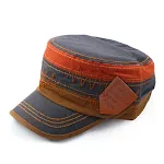 Creative Fashion Couple Flat Top Fashion Hat Sunshade offers stylish sun protection. Perfect for couples, this hat provi — photo 5