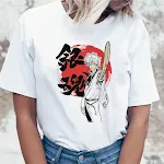 nieuwe zomer Shiba Inu cartoon hond brandhout Hond Print mannelijk en vrouwelijk paar T-shirt met korte mouwen — foto 4