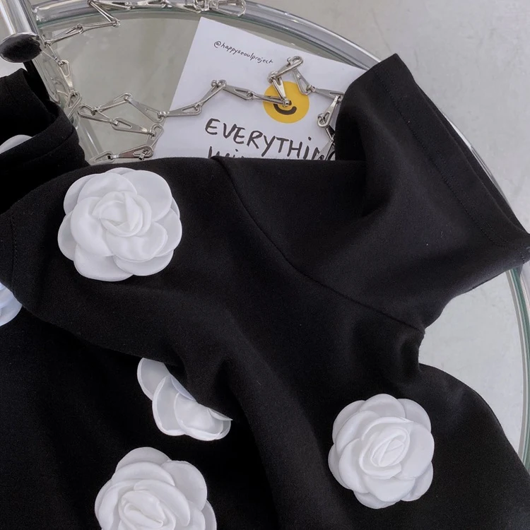 Title 4, Casual en Zoet, Contrastrijk en Elegant Crop T-...