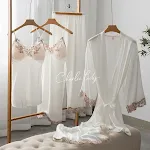 Pearl White Colorful Lace