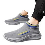 Męskie Letnie Oddychające Buty do Biegania z Siatki, Technologia Fly Woven, Idealne do Sportu, Zapewniające Komfort — zdjęcie 7