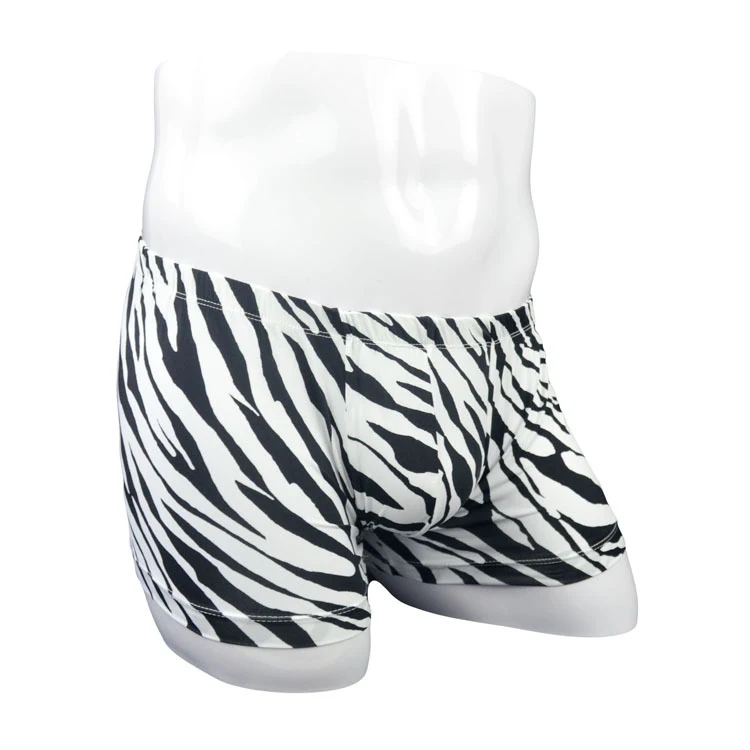 Title 11, Mens Zebra Low Waist Twill Underpants. Comfort...