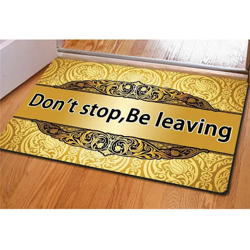 Title 2, Fashion Pattern Rubber Kitchen Floor Mat, non s...
