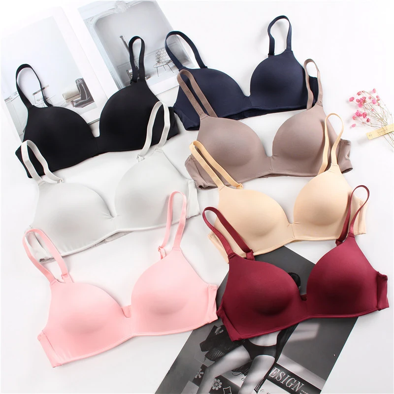 Title 3, Seamless push up bras for women, offering comfo...