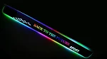 LED Moving Door Scuff Step Light Door Sill Welcome Plate for Hyundai Accent Exterior Accessories Protect and Welcome — photo 4