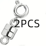 White k color spring buckle