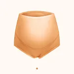 Shorts de Cintura Alta para Grávidas Plus Size com Cavas de Algodão em Formato Triangular. Conforto e Suporte. — foto 1