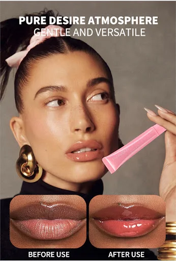 Title 1, Glossy Lip Glaze Waterproof Long Lasting Lip Gl...
