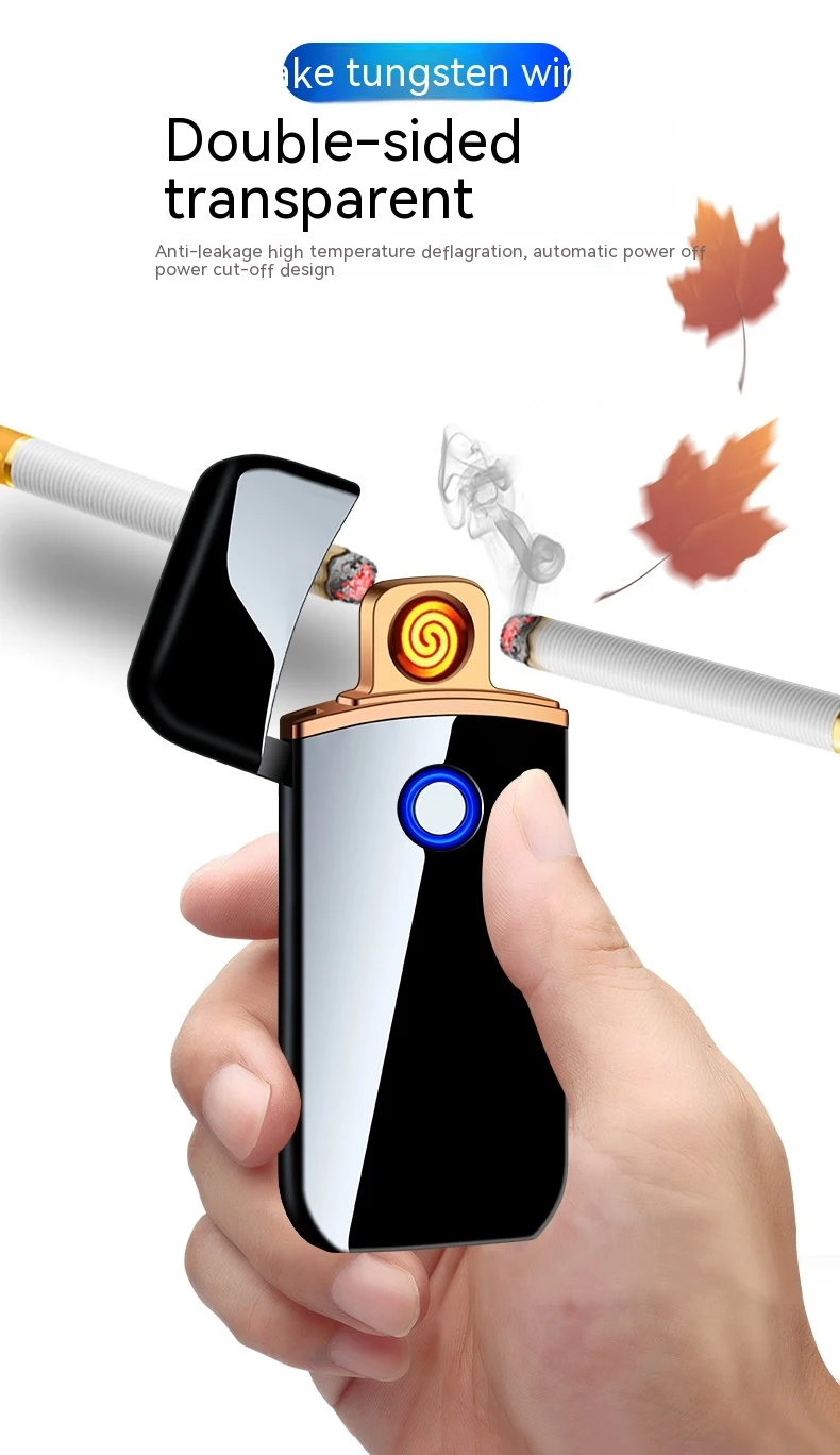 Title 6, Electronic USB Charging Cigarette Lighter Metal...