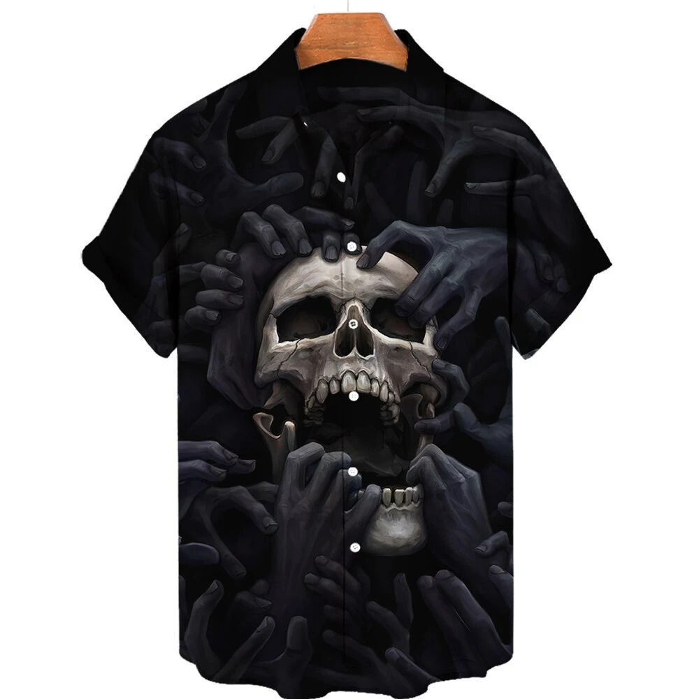 Camisa Hawaiana Estampada Casual de Verano en 3D, fresca y cómoda. Ideal para un look relajado, disfruta del sol con estilo. — foto 6