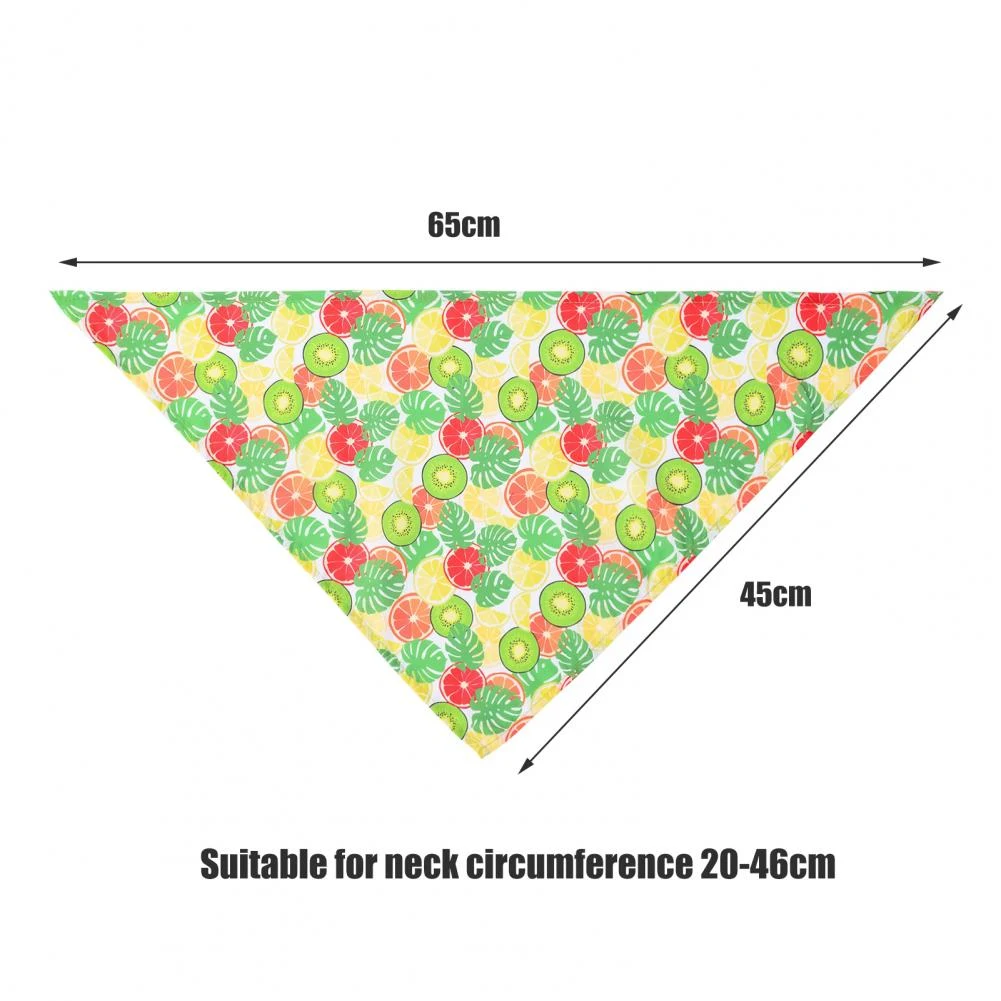 Title 2, Polyester Cute Fruit Kiwi Teddy Kerchief Tropi...