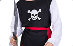 Halloween Cosplay Piraten Schedel Jongens Kostuum, ideaal voor verkleedpartijen, comfortabel en zorgt voor een stoere uitstraling. — foto 1