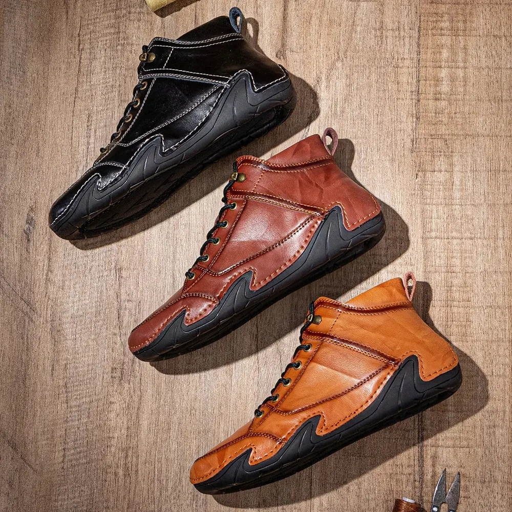 Men's Casual Soft Sole Leather Shoes. Experience ultimate comfort and style everyday. Perfect for work, travel, or leisu — photo 10