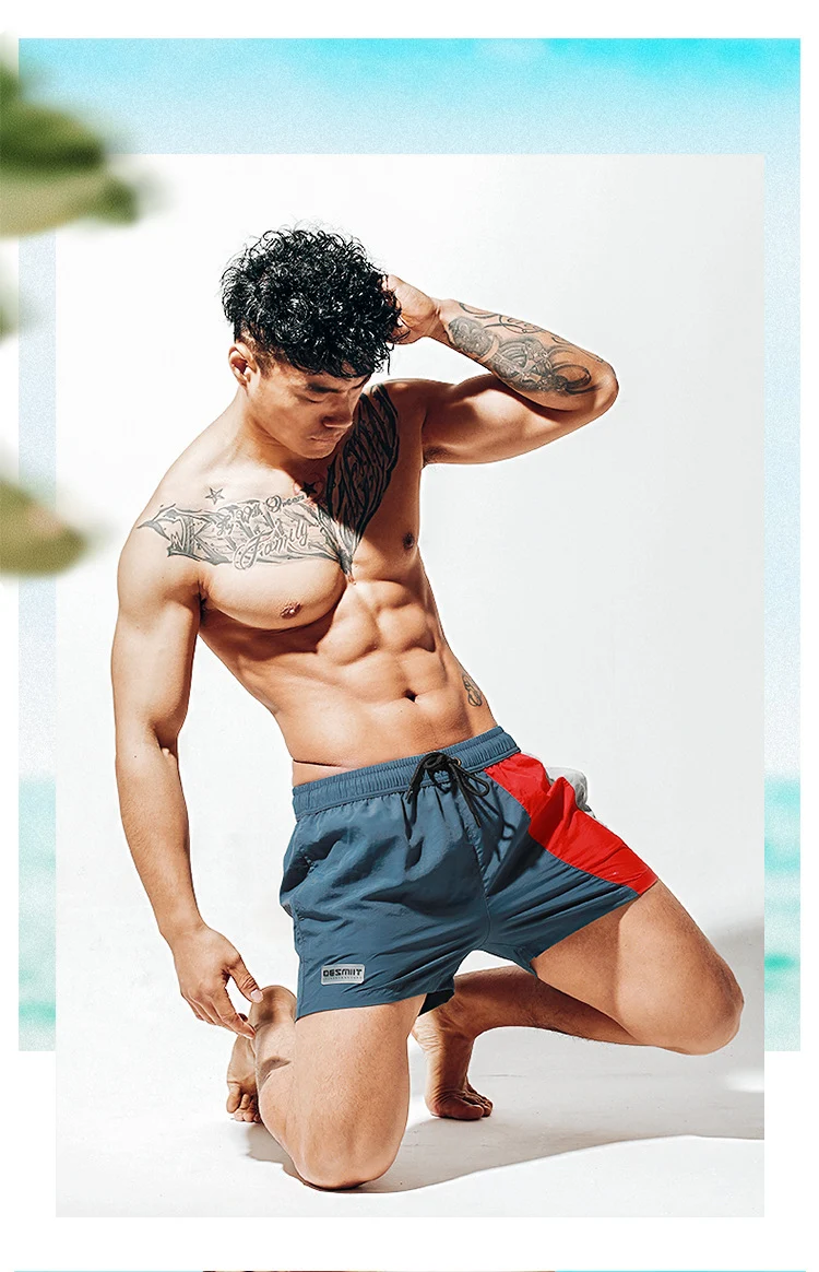 Men's Boxer Loose Swimming Quick-drying Beach Pants Comfortable and quick-drying swim shorts perfect for beach trips and — photo 3