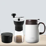 Portable Travel Take Away Coffee Filter Set. Brew fresh coffee anywhere. Lightweight, easy to use, and clean. Perfect fo — photo 1