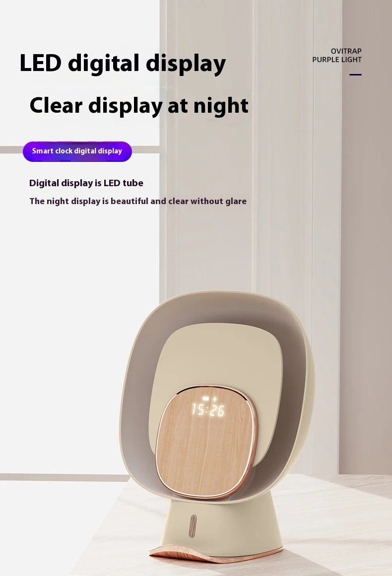 Title 3, Wireless Sticky Mosquito Killer Lamp Home Wirel...