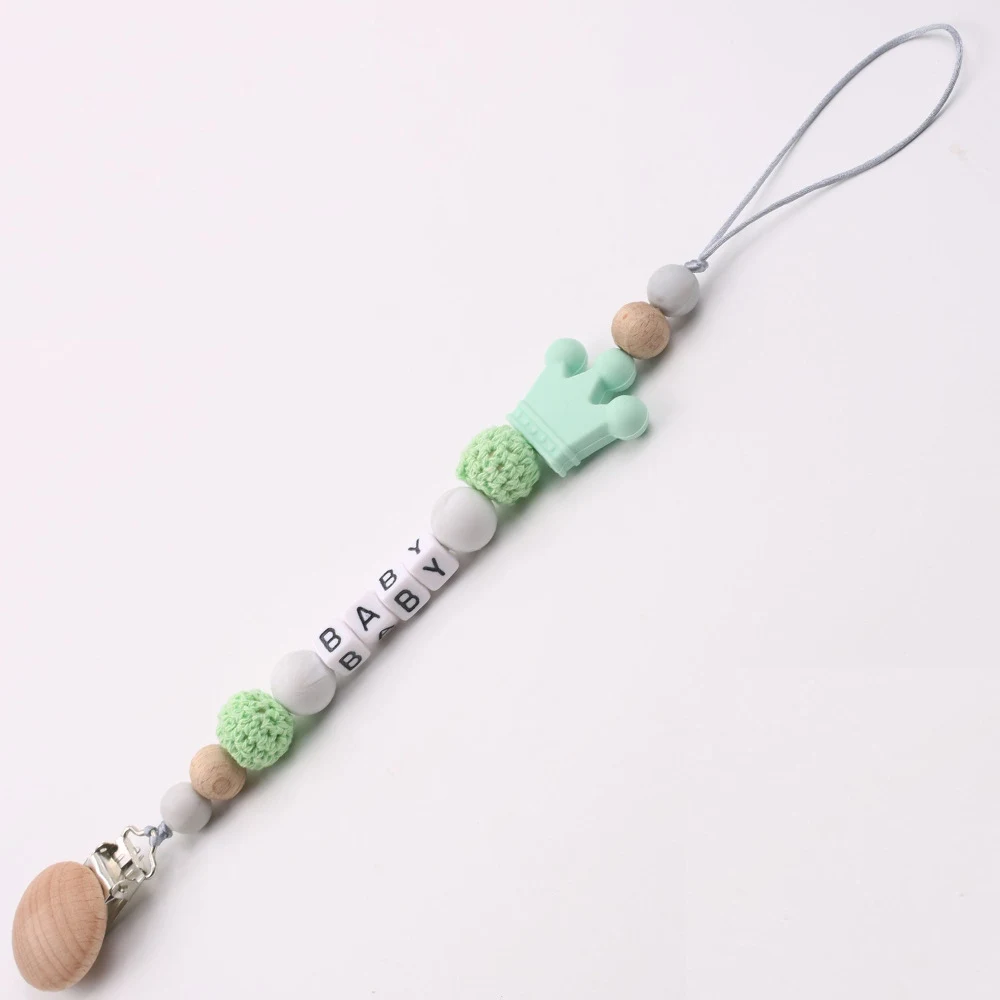 Title 8, Chupeta de silicone Beech para bebês, macia e s...