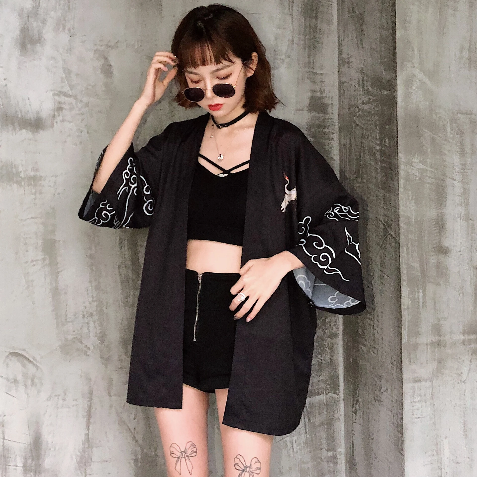 Japanese Style Harajuku Street Loose Women's Coat provides comfort and style for a trendy streetwear look, perfect for e — photo 7