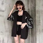 Japanese Style Harajuku Street Loose Women's Coat provides comfort and style for a trendy streetwear look, perfect for e — photo 7