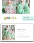 Children's Bow Mesh Bubble Skirt Dress for girls. Comfortable and stylish, perfect for special occasions and everyday pl — photo 11