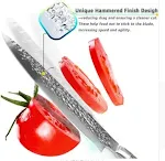 Facas de Chef Profissionais Japonesas para Cozinha. Lâminas afiadas e design ergonômico para cortes precisos, uso diário e profissional. — foto 4