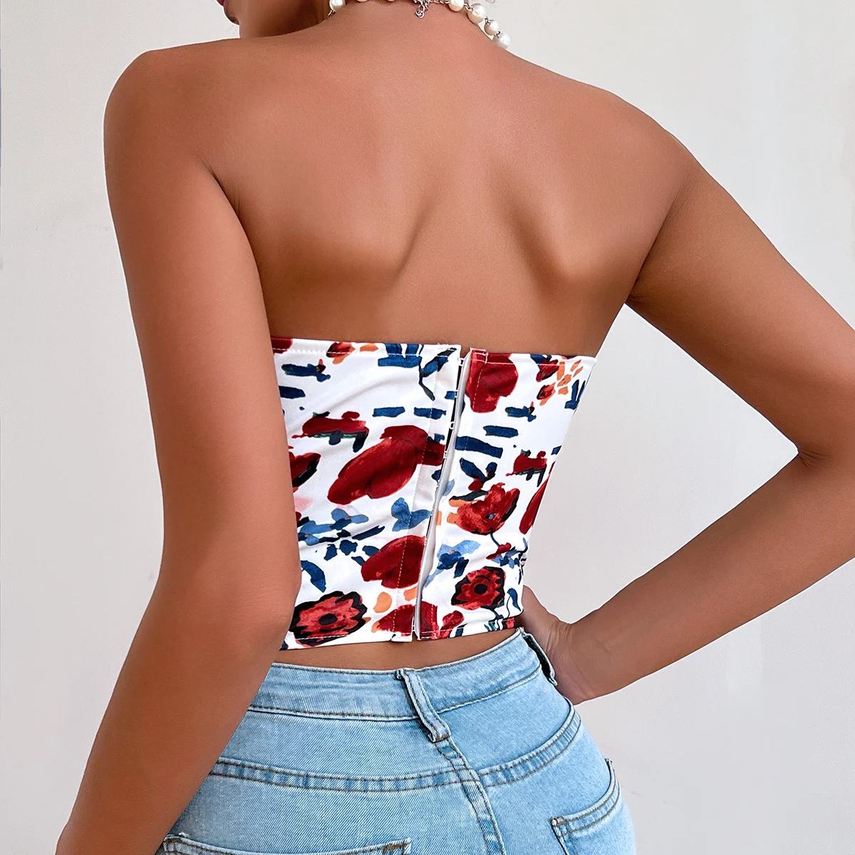 Title 24, Sexy Hot Girl Low-cut Backless Dress featuring ...