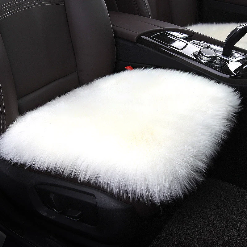 Title 9, Fashion Wool Car Seat Single Winter Without Bac...
