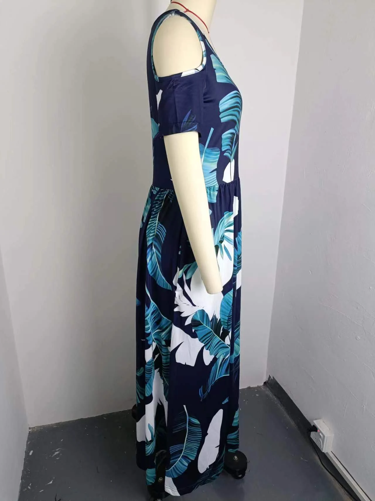 Title 7, Flower Multicolor Printing Short Sleeve And Lon...