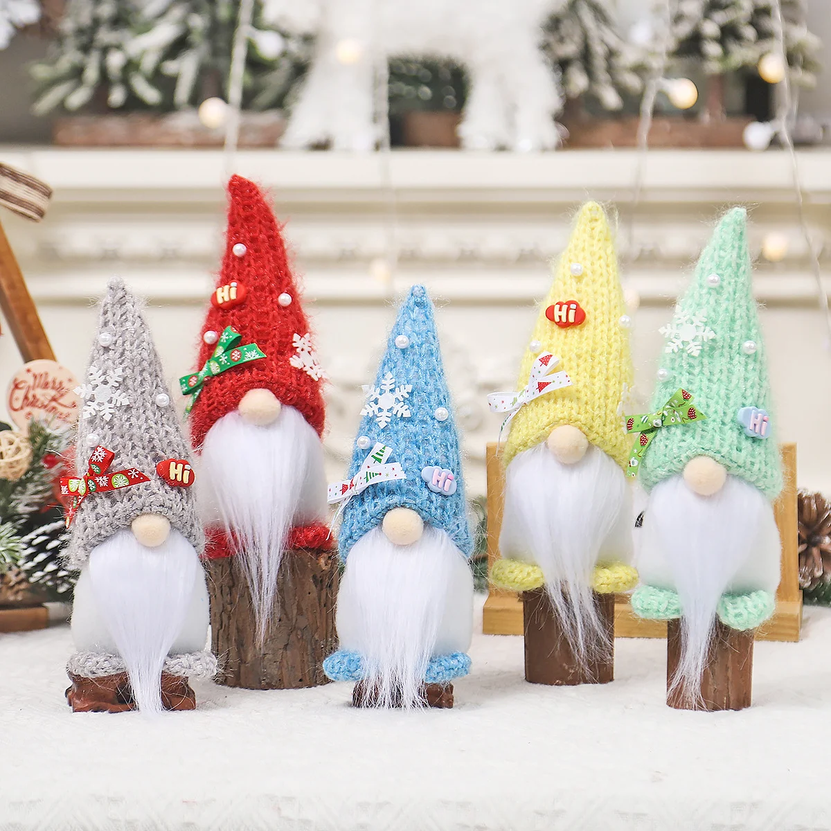 Christmas Decorations Cartoon Candy Doll Ornaments brighten your home and tree. These sweet and charming ornaments are p — photo 11