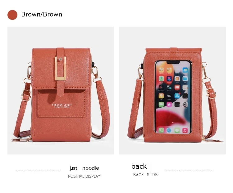 Title 14, Bolsa Crossbody Touch Screen para Celular Cor S...