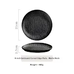 8inches Matte Black