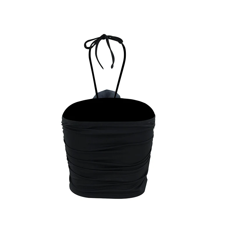 Title 19, Womens Fashion Lace-up Halter Three-dimensiona...