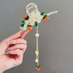 Persimmon Ruyi Clasp