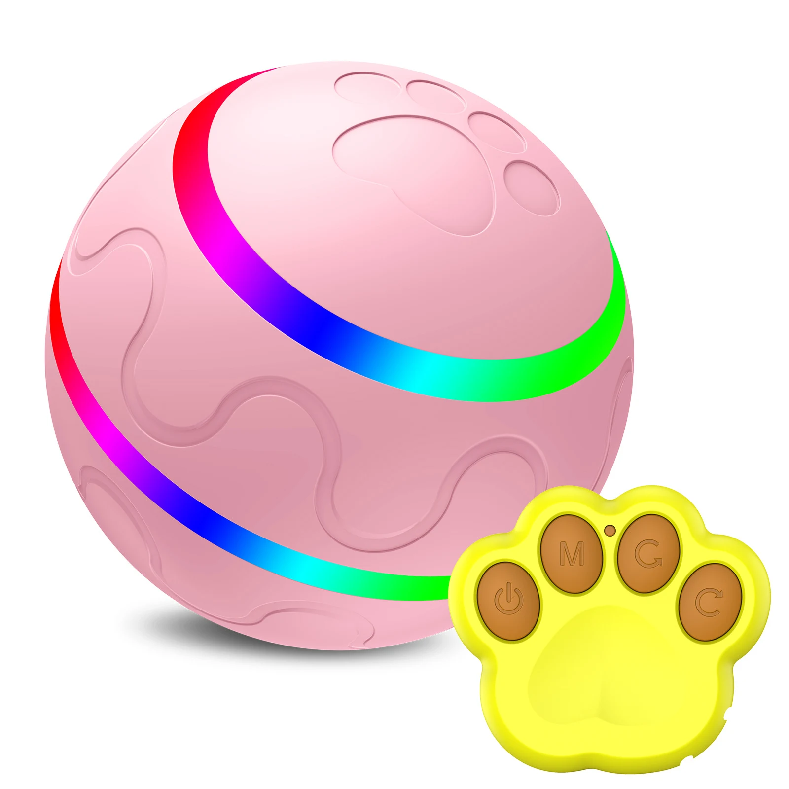 Pet New Cat Wicked Ball Toy Intelligent Ball USB Cat Toys Self Rotating Ball Automatic Rotation Ball Exercise and Entert — photo 7