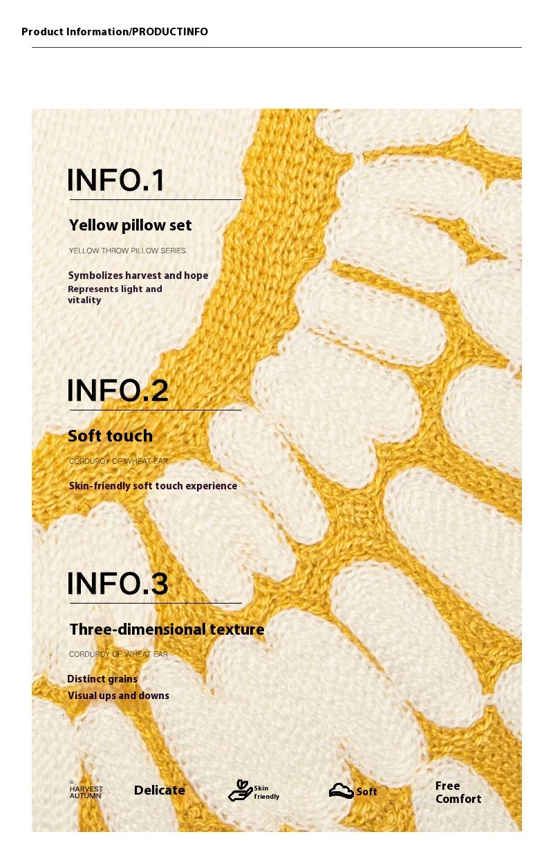 Title 13, Capa de almofada amarela, combinação de cores s...