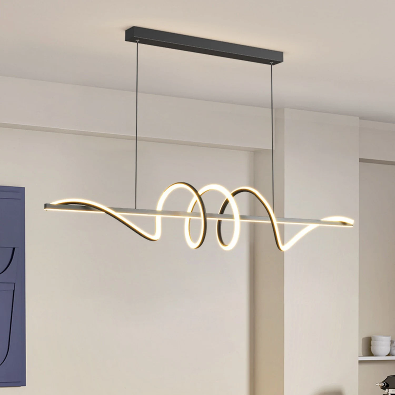 Title 5, Luminária pendente de restaurante LED minimalis...