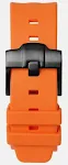 Orange black button