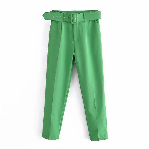 Title 9, Slanke Tailleband & Broek met Hoge Taille, Gele...
