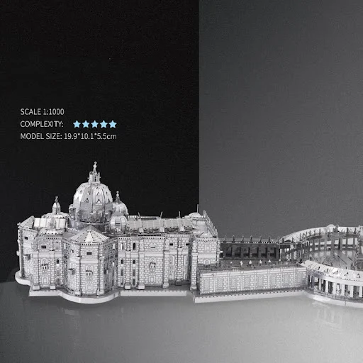 Title 23, Puzzle 3D DIY Metal Notre Dame de Paris – Monte...