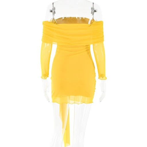 Title 38, European And American Ins Fashion Tube Top Dres...