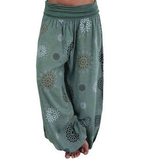 Title 1, Nouveau Womens Sarouel Boho Ethnic Chic Wide L...