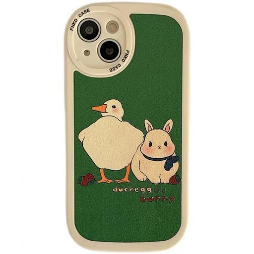 Title 5, Cute Duck Rabbit Mobile Phone Case Provides Sty...