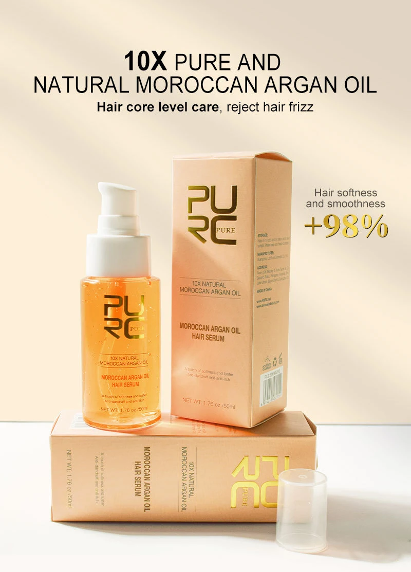 Soft And Shiny Haarverzorging Essentiële Olie Zacht en Glanzend Haar Diepe Voeding en Hydratatie Revitaliseert en Herstelt de Natuurlijke Glans — foto 6