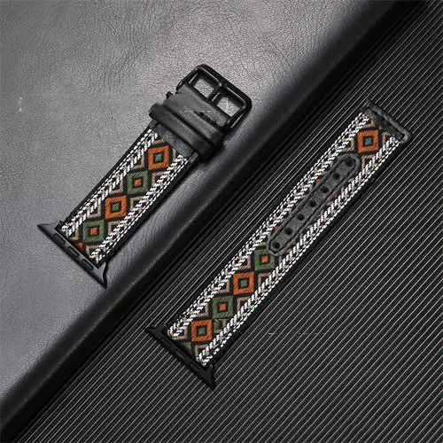 Title 5, Genuine Leather Canvas Ethnic Replacement Nylon...