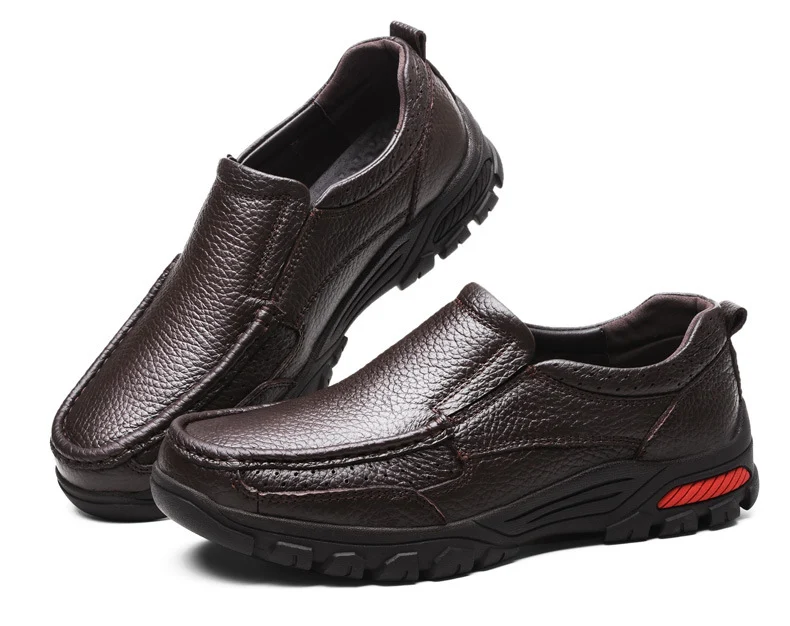 Title 6, Zapatos Casuales de Cuero y Cashmere-Algodón