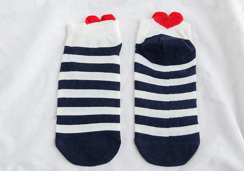 Sweet Trend New Ankle Three-dimensional Love Women's Socks — photo 30